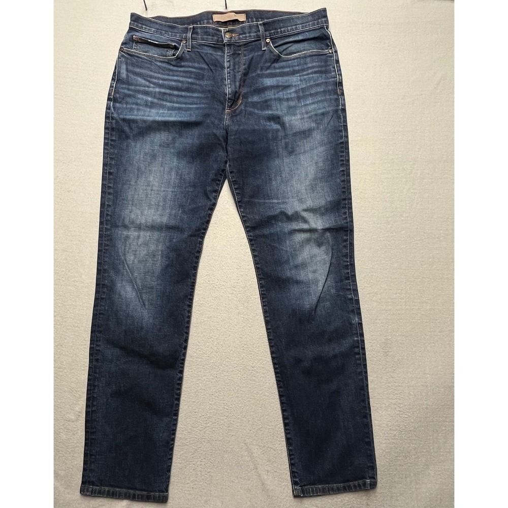 Joe's Jeans Garrison Mens 36x31 Dark Wash Whiskered Stretch Denim Jeans NWOT‎